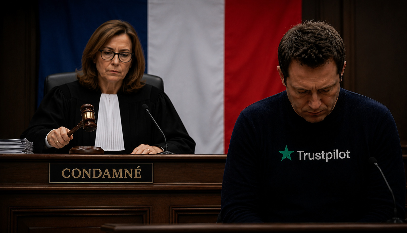 Condemnation TrustPilot France