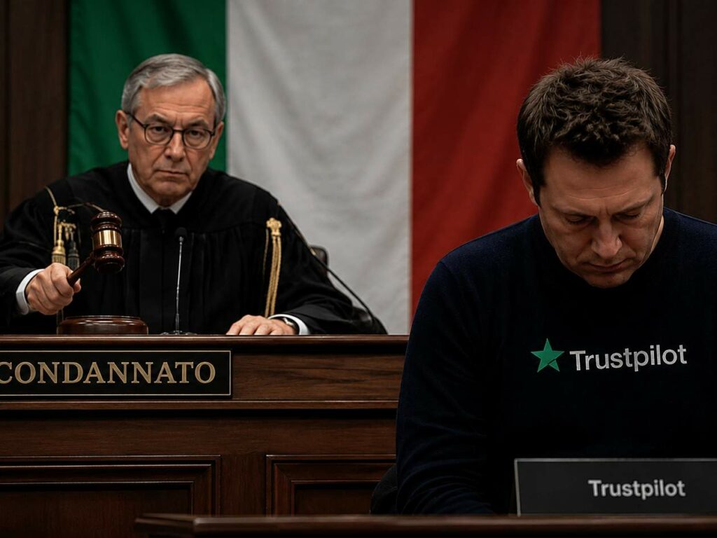 Condemnation TrustPilot Italy